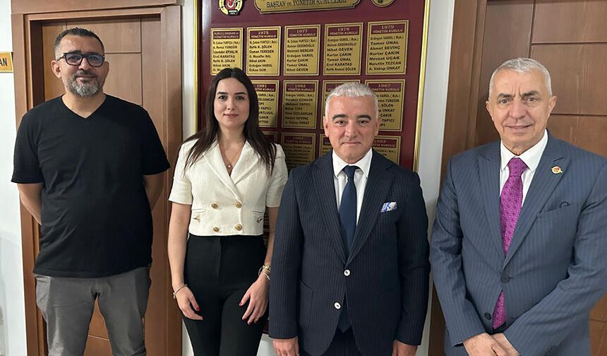 Mimarlar Odası Başkanı Canan Aksu'dan ÇGC'ye Ziyaret