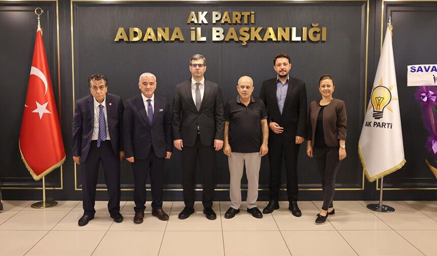 ÇGC'den AK Parti İl Başkanı Mustafa Özkan'a "Hayırlı Olsun" Ziyareti