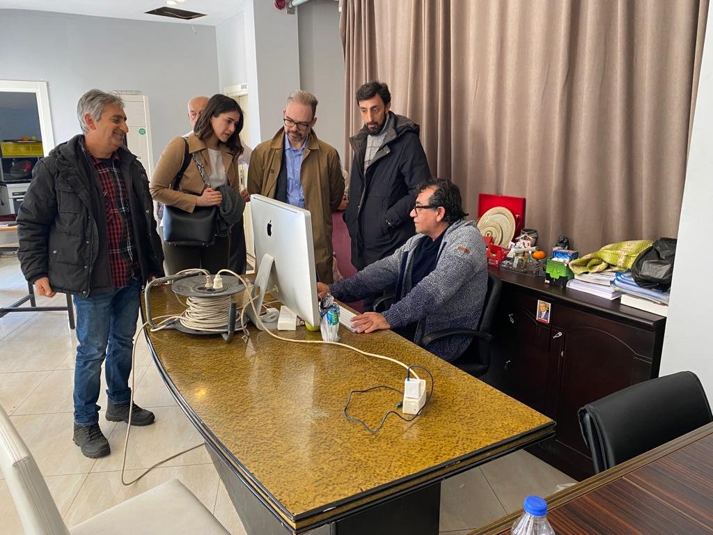 Uluslararası Basın Enstitüsü Heyeti ÇGC’yi ziyaret etti