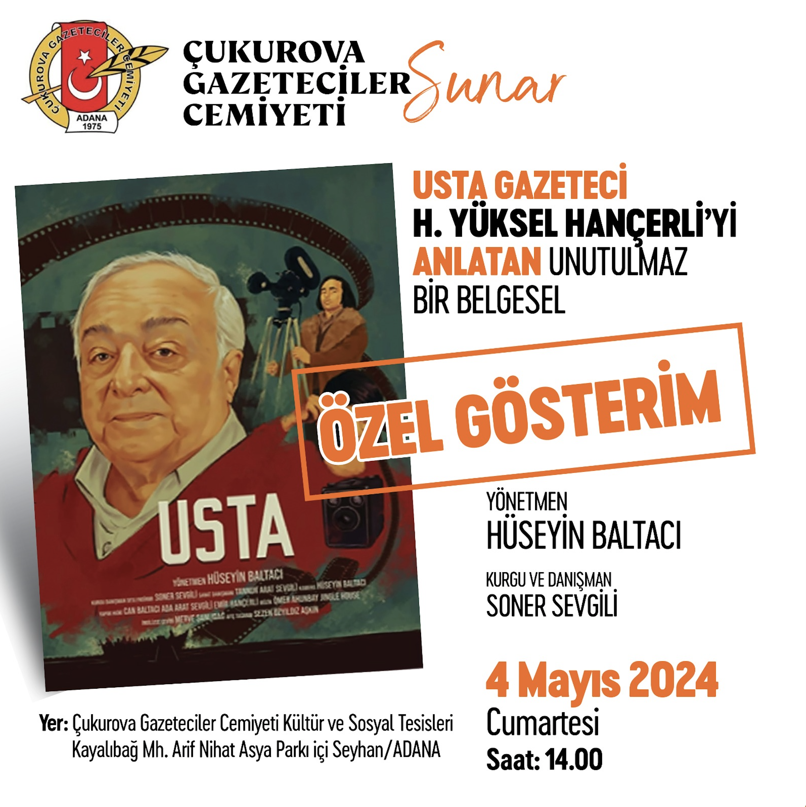 “Usta” belgeseline bekliyoruz